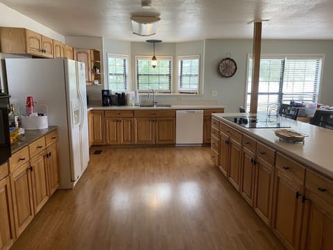 Kitchen from entry way