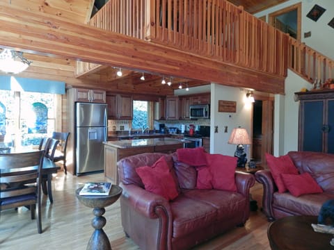 Family Room to Kitchen View