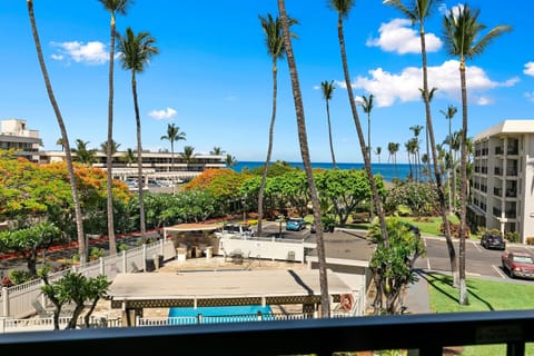 Aloha-inducing palm trees, hibisci, plumerias... and ocean view from your lanai