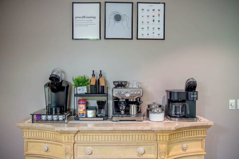 Our recently upgraded Coffee Bar! All the options to satisfy your cravings.