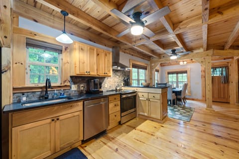 Newly remodeled kitchen with new appliances