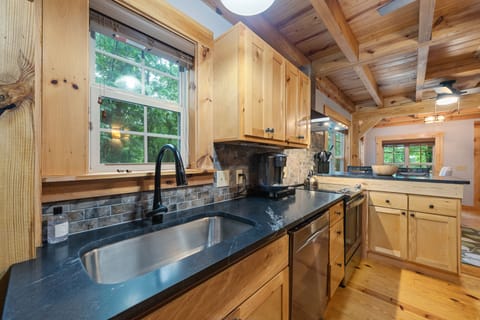 Newly remodeled kitchen