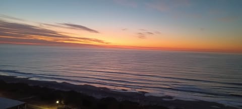 sunrise from the balcony. 