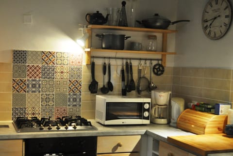 Well equipped and spacious kitchen