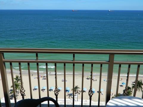 View from the balcony