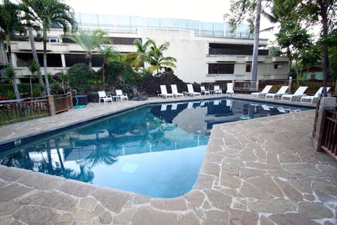 Jump in the pool after a trip to the beach, or just grab a book and lay out.