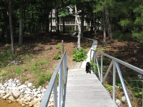 view toward rear of house