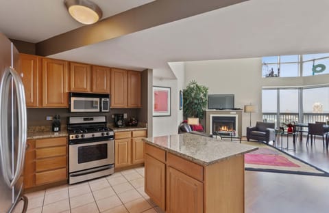 Fully equipped kitchen