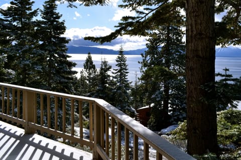 Beautiful lake views from the wrap around deck! Views are also from living room.