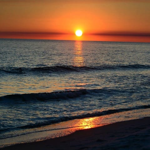 Watch the most beautiful sunsets from the boardwalk