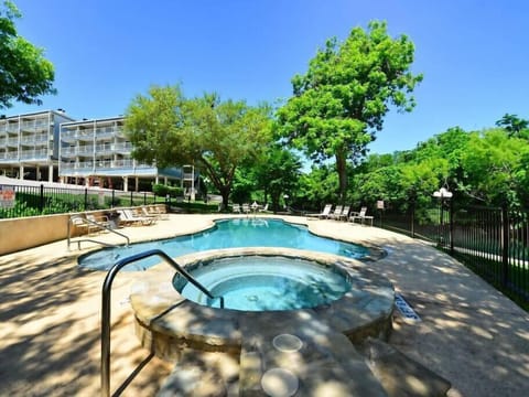 Picture yourself and your family enjoying the pool.