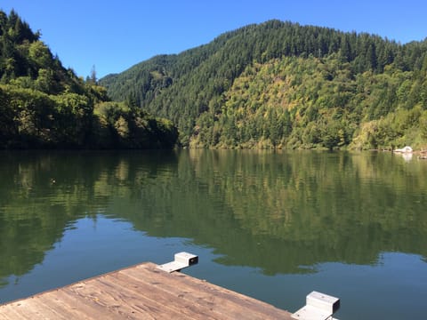 Stunning Umpqua River. Great for swimming in the summer or fishing year round.