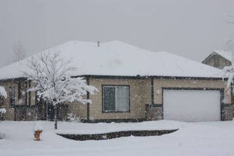 A cozy retreat when the snow falls.
