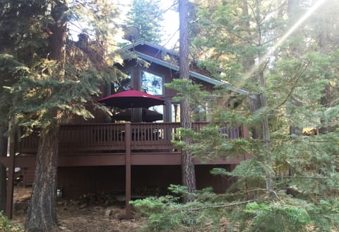 Chalet Madier  view on the deck