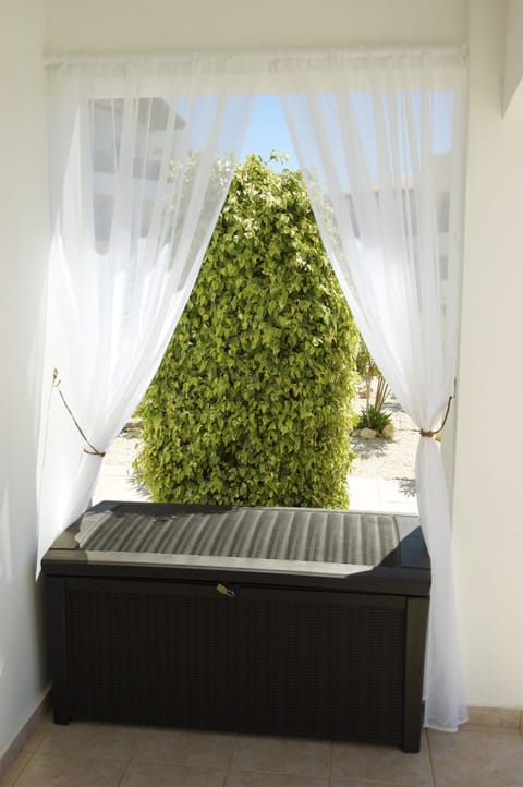 Storage for pool and beach toys on second verandah