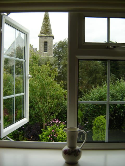 View from upstairs bedroom