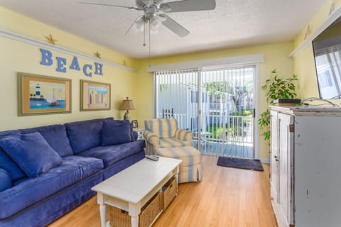 Living area - we've since updated this room and this is an older photo.
