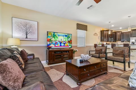 Smart TV in living area