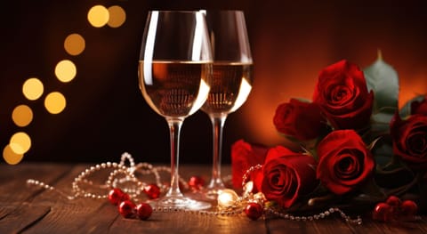 Complimentary bottle of California wine for special occasions.