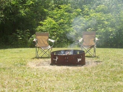 End your day roasting marshmellows by the fire.