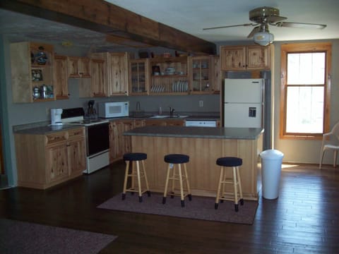 Spacious kitchen