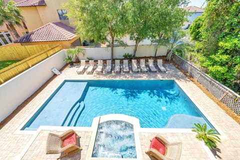 
Stunning Aerial View of One of the Largest Pools in Frangista!