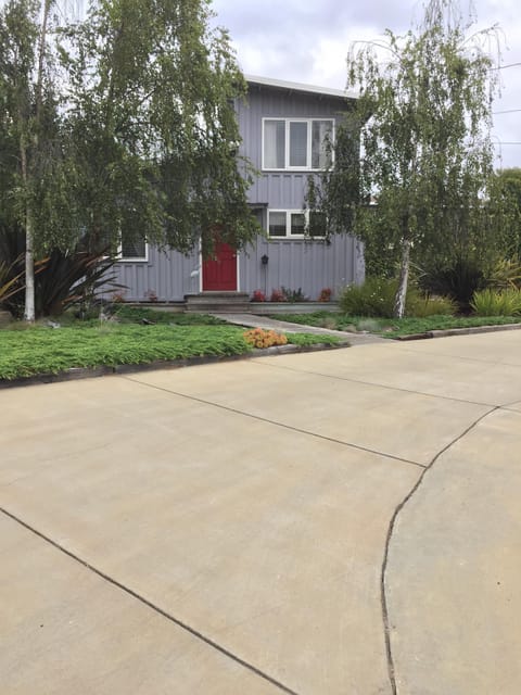 Parking out front