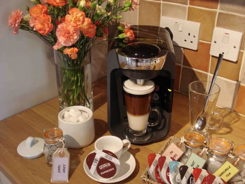 Welcome refreshments, Tassimo machine