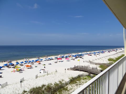 Enjoy the peaceful sound of the waves as they crash on the shore just feet below