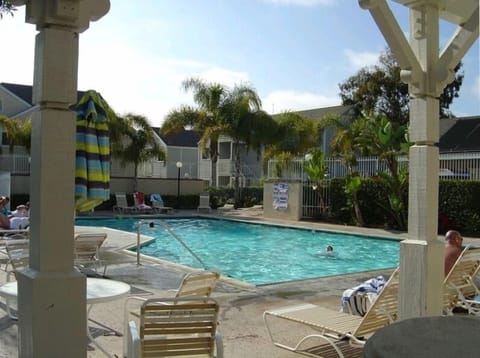 Enjoy a swim with your family.  Pool and Jacuzzi