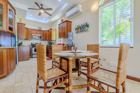 Dining area close to kitchen.
