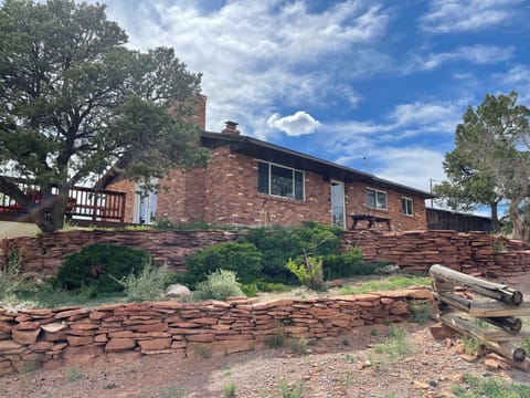 View from the front of the home.