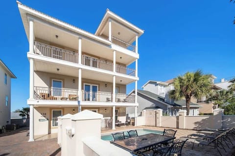 Beach house with private pool.