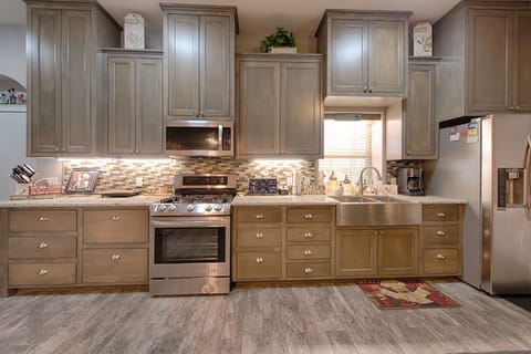 Fully equipped kitchen 