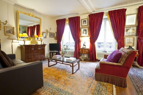 Empire living room full of sun.