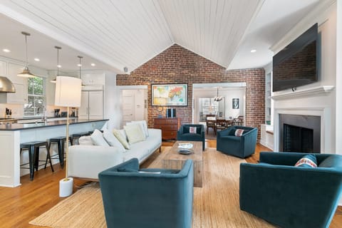 Living Room with view into kitchen