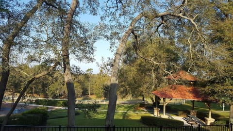 Enjoy a juicy steak prepared on the grill just outside the back yard.