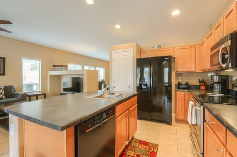 Kitchen and Family Room