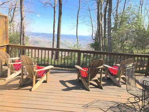 Long range views from the Deck