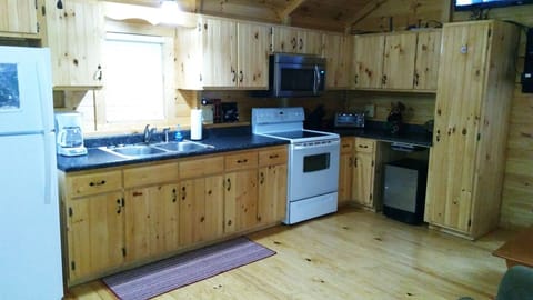 All electric kitchen appliances