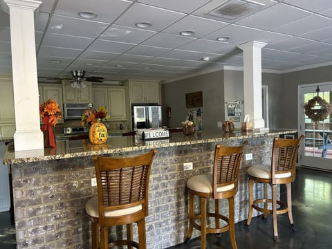 Added seating at the bar