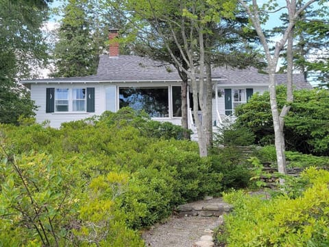 Waterfront side of Cottage