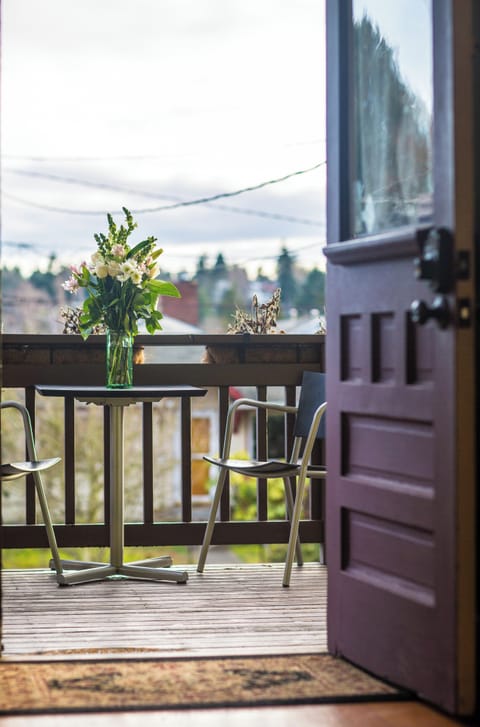 Lovely view from the front deck