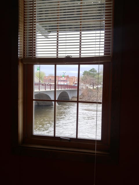 Wake up to this picturesque scene viewed from your bedroom window.