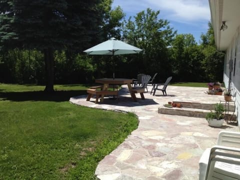 A great backyard! Very private. Very large. Very awesome!