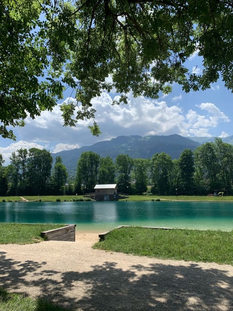 Swimming lake and beach - Lac Blu