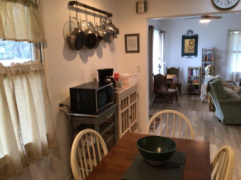 Looking into the living room.