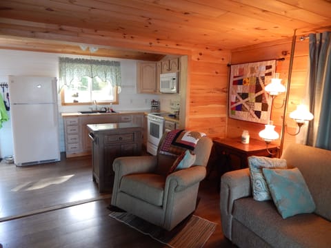 view before you go out onto porch