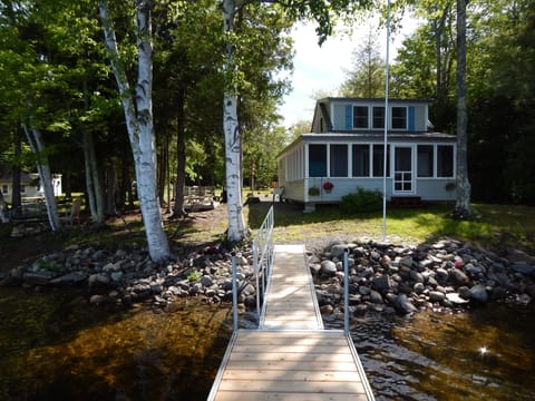 Lake side view from dock