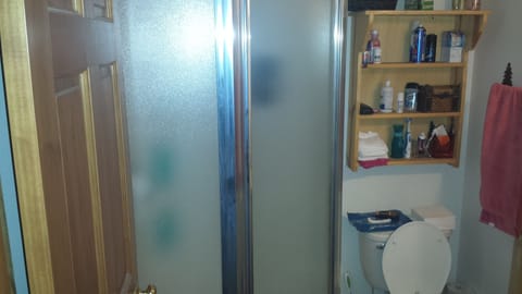 three quarter bath upstairs in the loft